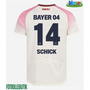 Bayer Leverkusen Patrik Schick #14 Bortatröja 2025-26 Kortärmad